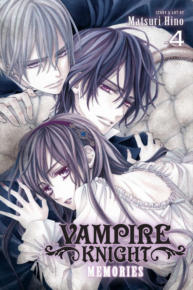 Front Cover Vampire Knight: Memories, Vol. 04 ISBN 9781974710768 - Manga - Image - Pop Weasel