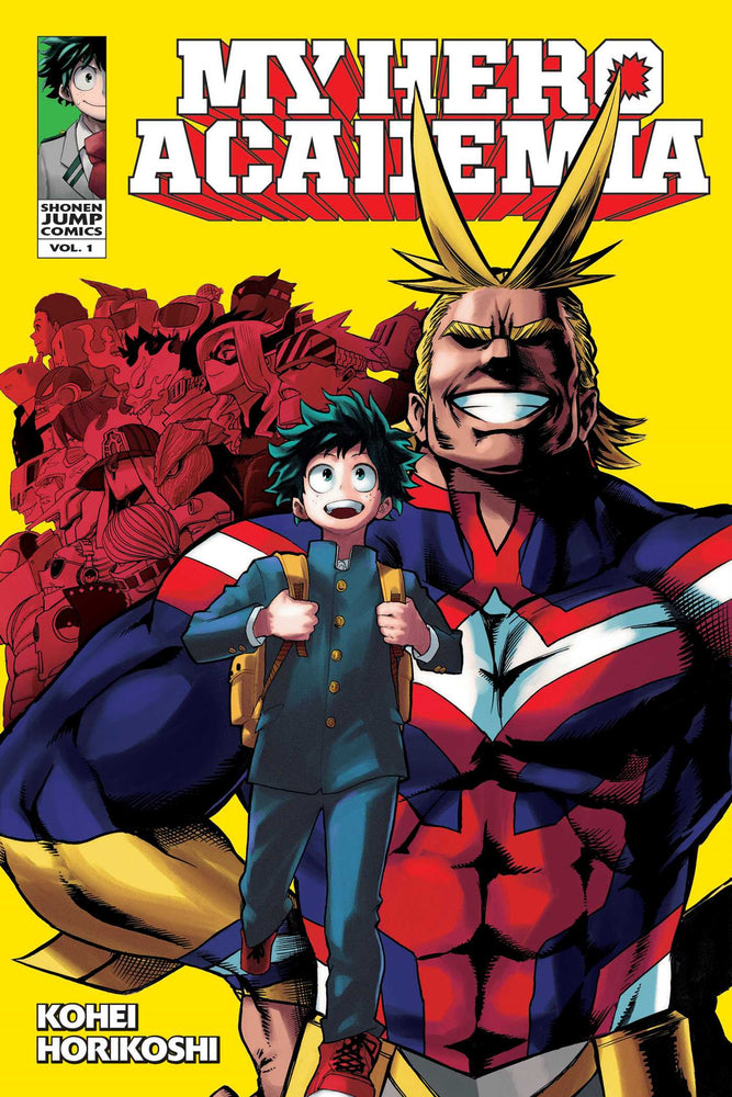 Front Cover - My Hero Academia, Vol. 01 - Pop Weasel - Manga - Image - Pop Weasel