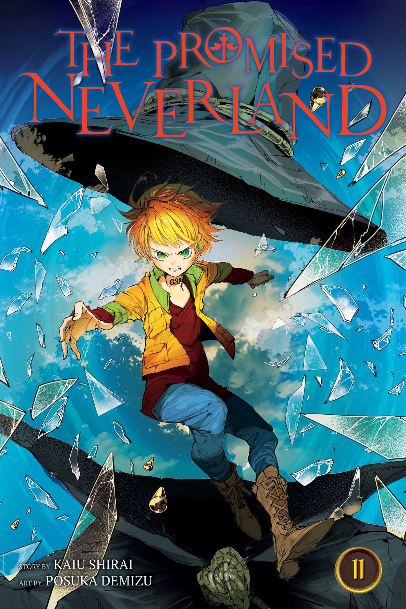 Front Cover - The Promised Neverland Vol 11 - Pop Weasel