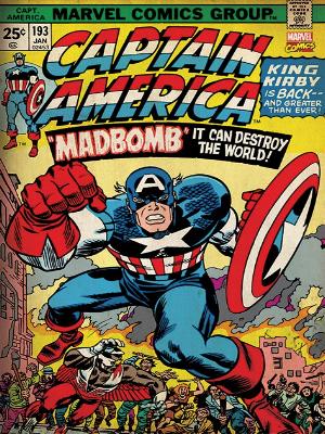 Pop Weasel Image of Captain America Mad Bomber Poster