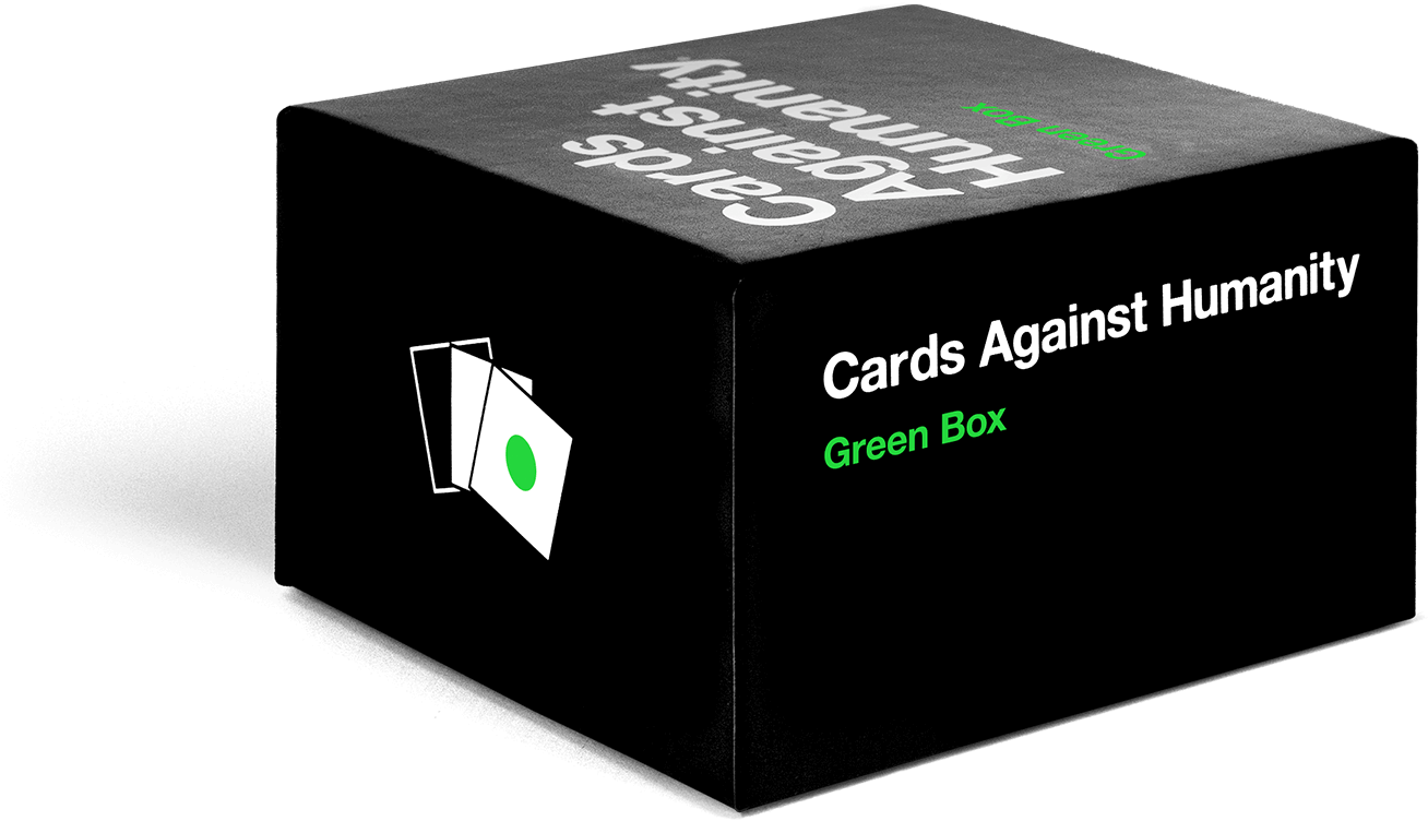 Pop Weasel Image of Cards Against Humanity Green Box