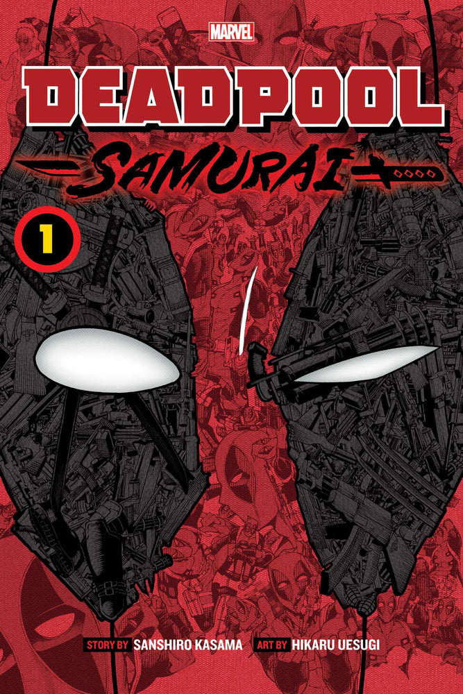 Front Cover Deadpool: Samurai, Vol. 01 ISBN 9781974725311 - Manga - Image - Pop Weasel