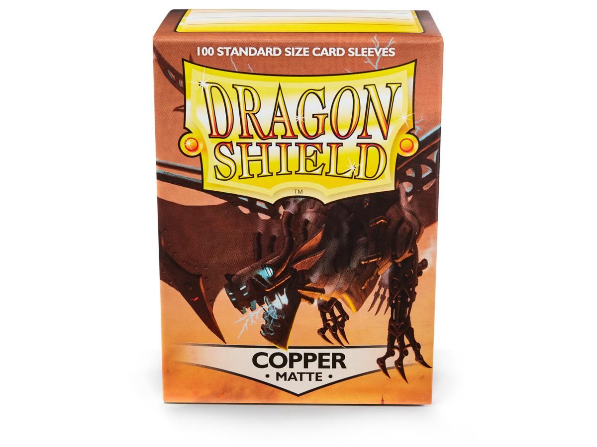 Pop Weasel Image of Sleeves - Dragon Shield - Box 100 - Copper MATTE