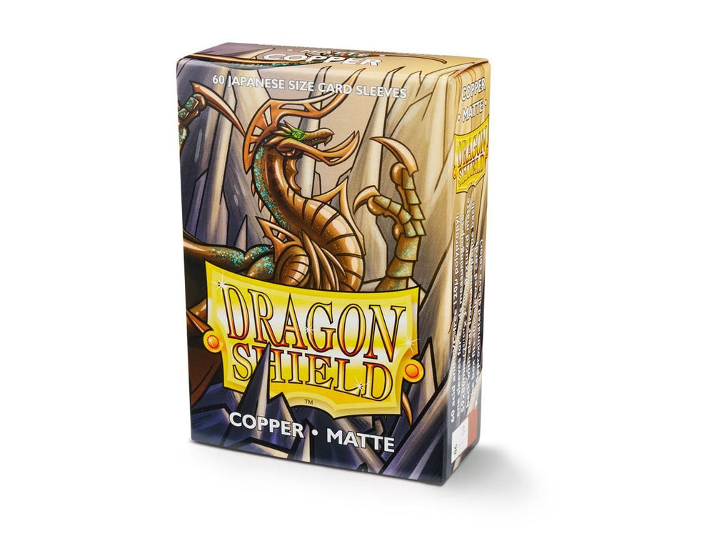 Pop Weasel Image of Sleeves - Dragon Shield Japanese - Box 60 - Copper Matte - TCG Accessories - Image - Pop Weasel