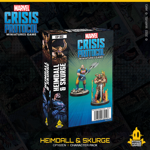 Pop Weasel Image of Marvel Crisis Protocol Miniatures Game Heimdall & Skurge