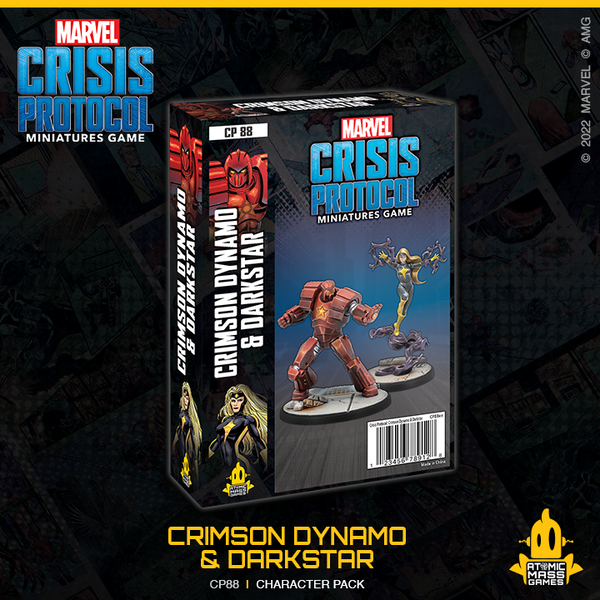 Pop Weasel Image of Marvel Crisis Protocol Miniatures Game Crimson Dynamo & Dark Star