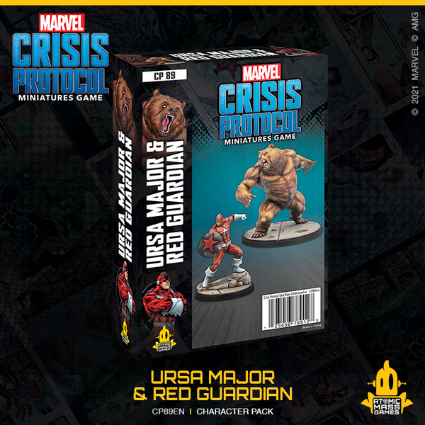 Pop Weasel Image of Marvel Crisis Protocol Miniatures Game Ursa Major & Red Guardian