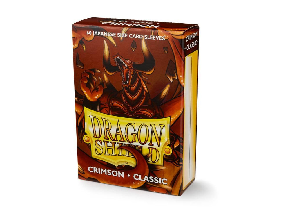 Pop Weasel Image of Sleeves - Dragon Shield - Box 60 - Japanese Classic Crimson - TCG Accessories - Image - Pop Weasel