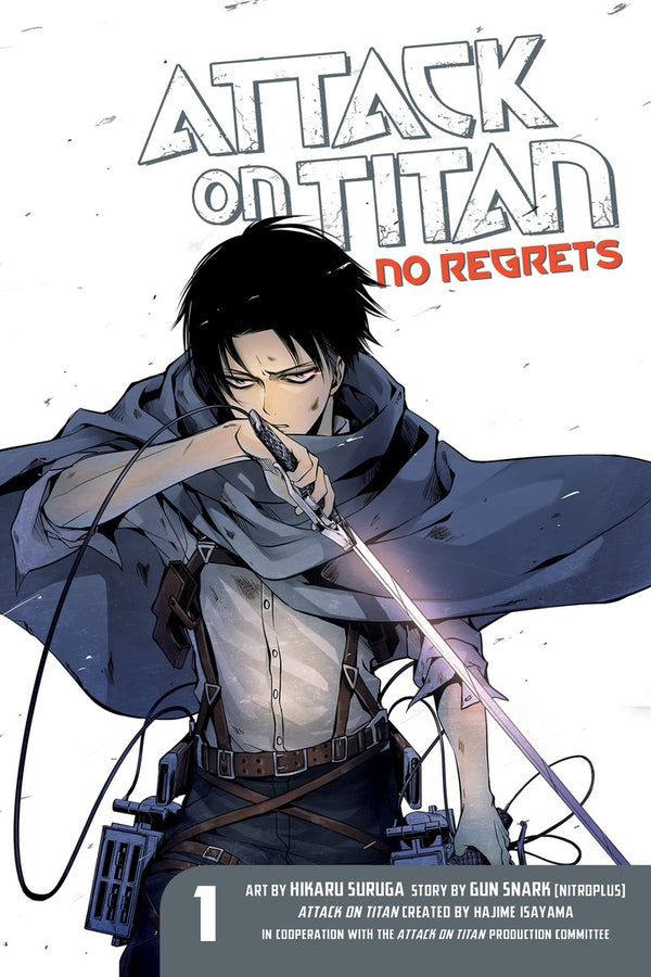 Front Cover - Attack on Titan No Regrets 01 - Pop Weasel