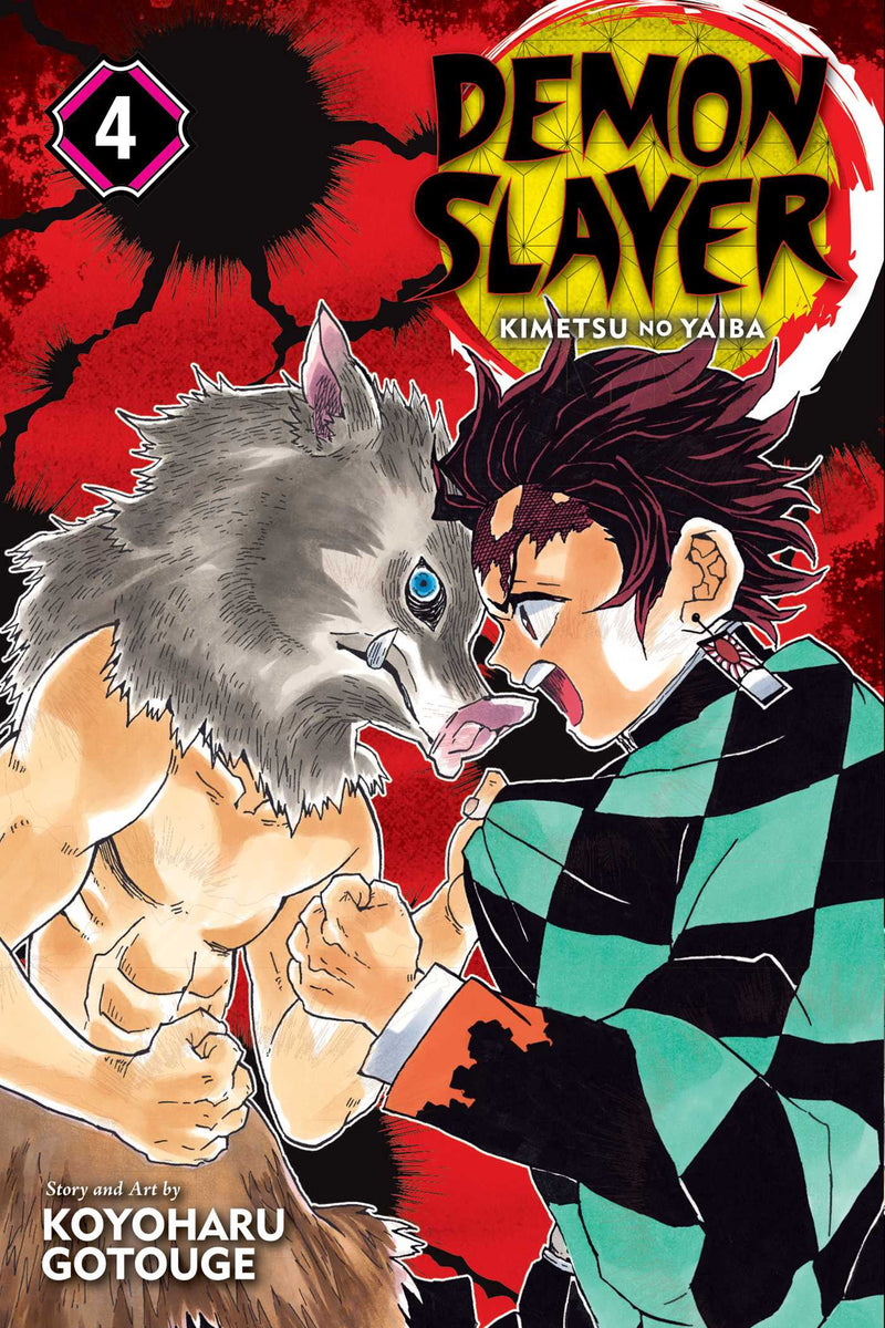 Front Cover - Demon Slayer: Kimetsu no Yaiba, Vol. 4 - Pop Weasel