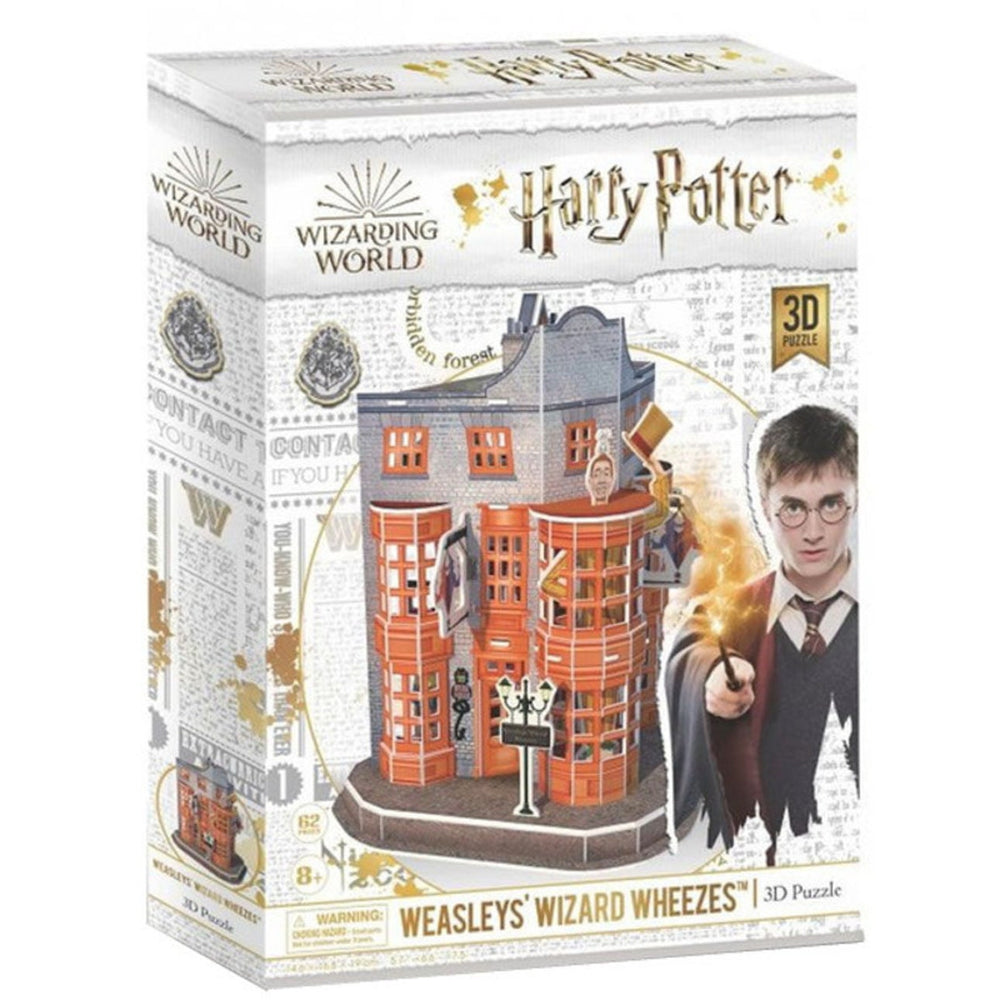 CubicFun 3D Puzzle Harry Potter Weasley's Wizard Wheezes (62pcs) - Kitset Models - Image - Pop Weasel