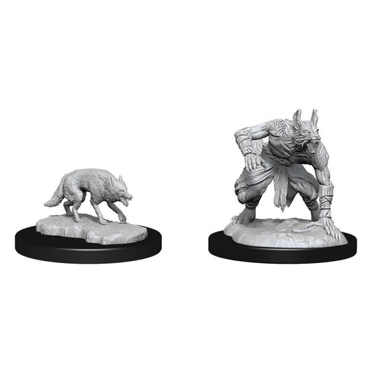 Pop Weasel Image of D&D Nolzurs Marvelous Unpainted Miniatures Jackalwere & Jackal