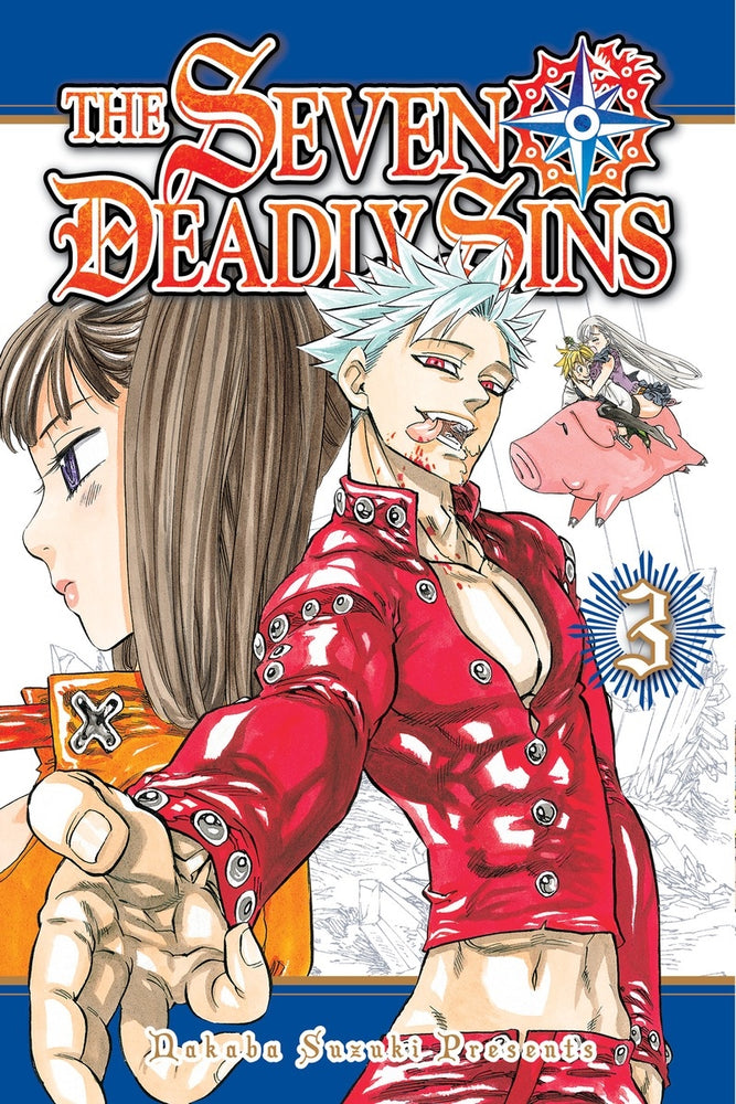 Front Cover The Seven Deadly Sins 03 ISBN 9781612629254 - Manga - Image - Pop Weasel