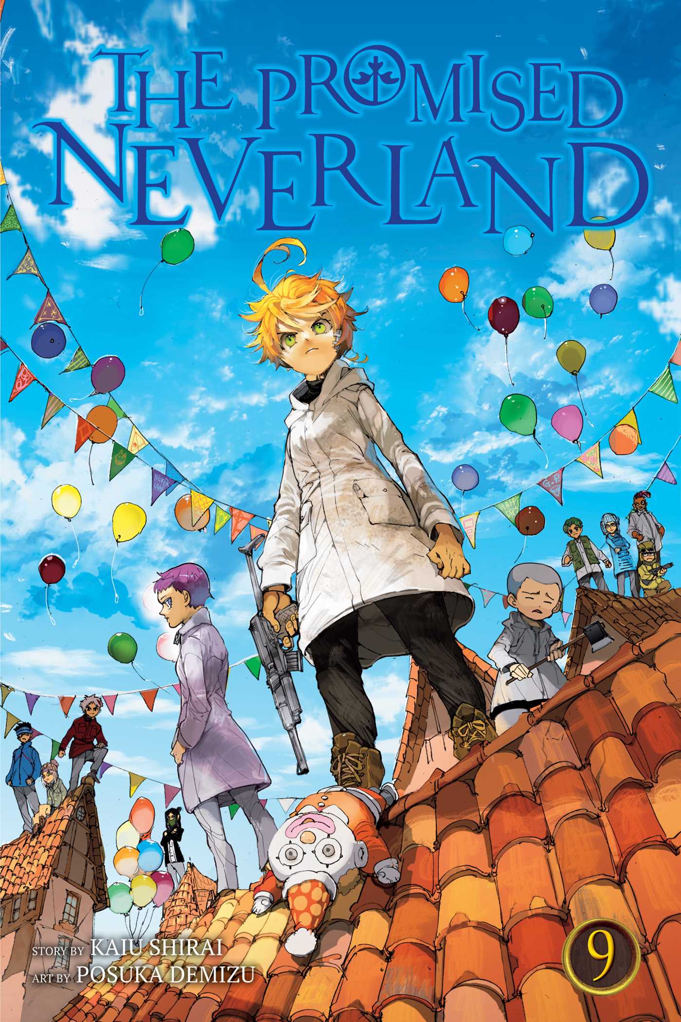 Front Cover - The Promised Neverland, vol 09 - Pop Weasel