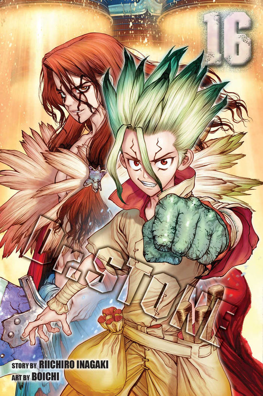 Front Cover Dr. STONE, Vol. 16 ISBN 9781974720064