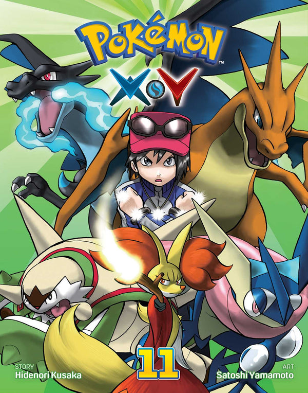 Front Cover - Pokémon X•Y, Vol. 11 - Pop Weasel