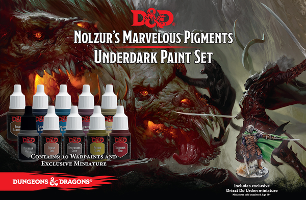 Pop Weasel Image of D&D Nolzurs Marvelous Pigments Underdark Paint Set