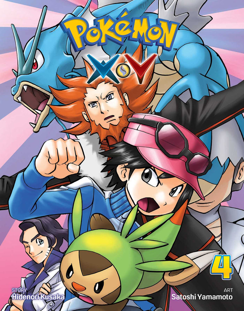 Front Cover - Pokémon X•Y, Vol. 04 - Pop Weasel - Manga - Image - Pop Weasel