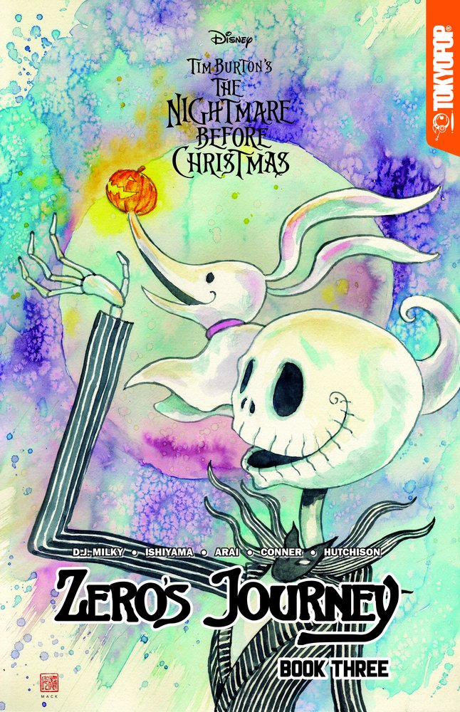 Pop Weasel Image of Disney Manga: Tim Burton's The Nightmare Before Christmas — Zero's Journey Graphic Novel, Book 3 (Variant) - Graphic Novel - Image - Pop Weasel