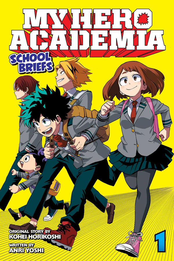 Front Cover - My Hero Academia: School Briefs, Vol. 01 - Pop Weasel