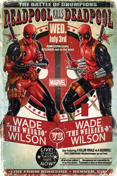 Pop Weasel Image of Deadpool Kills Deadpool Poster