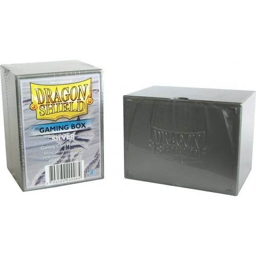 Pop Weasel Image of Deck Box - Dragon Shield - Silver