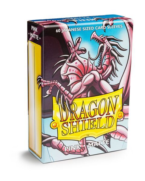 Pop Weasel Image of Sleeves - Dragon Shield Japanese - Box 60 - Pink Matte