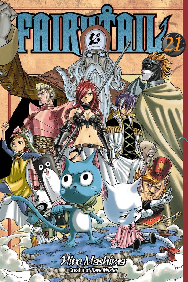 Front Cover FAIRY TAIL 21 ISBN 9781612620589