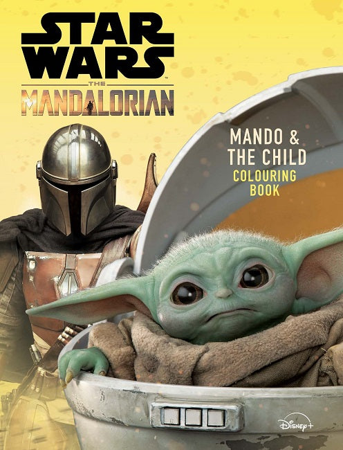 Pop Weasel Image of Star Wars The Mandalorian: Mando and The Child Colouring Book - Activity Book - Image - Pop Weasel