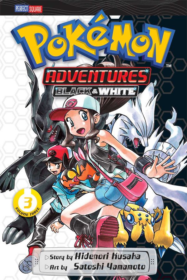 Front Cover - Pokémon Adventures: Black and White, Vol. 03 - Pop Weasel