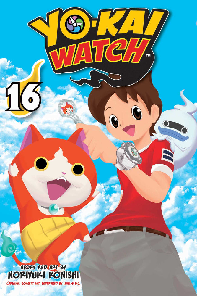 Front Cover YO-KAI WATCH, Vol. 16 ISBN 9781974718580 - Manga - Image - Pop Weasel