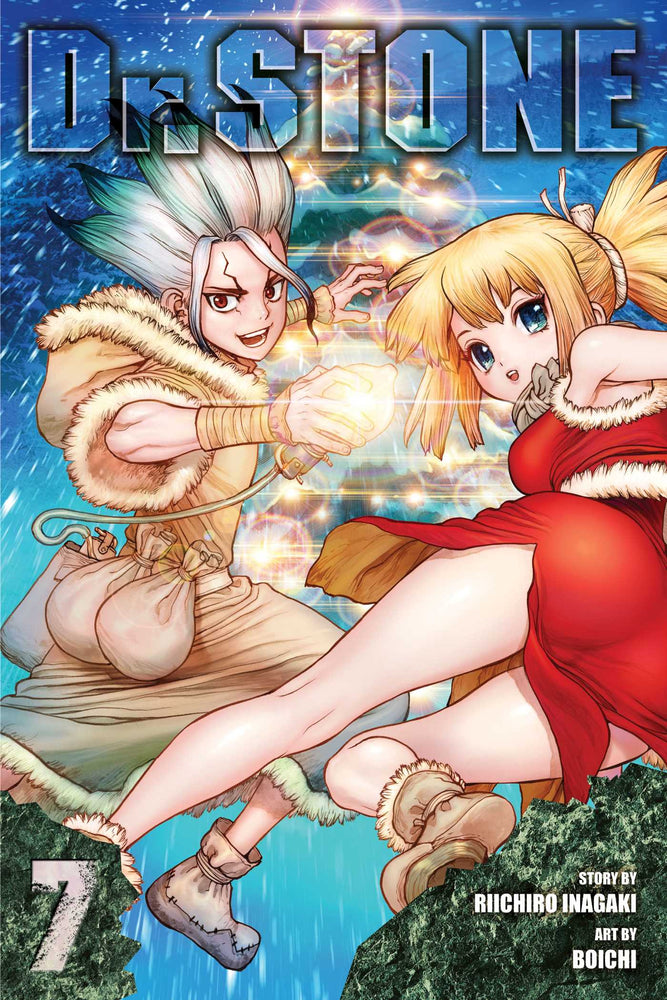 Front Cover Dr. STONE, Vol. 07 ISBN 9781974707782 - Manga - Image - Pop Weasel