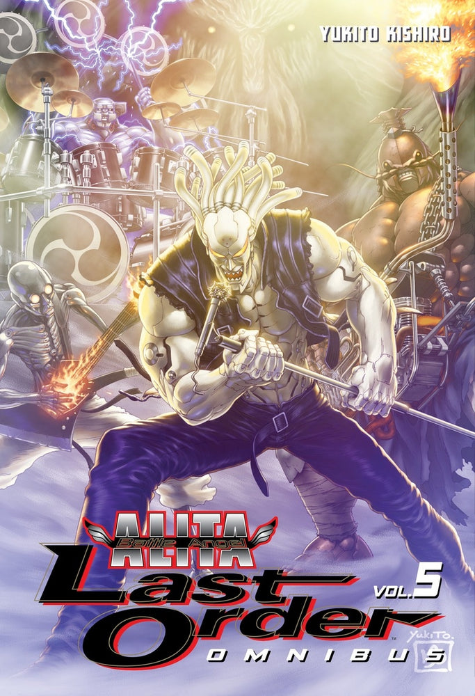 Front Cover - Battle Angel Alita Last Order Omnibus 05 - Pop Weasel - Manga - Image - Pop Weasel