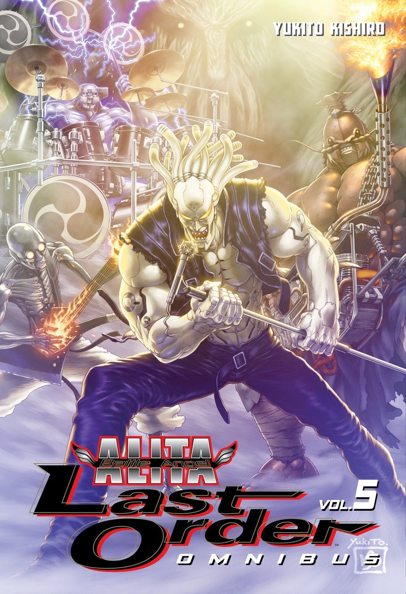 Front Cover - Battle Angel Alita Last Order Omnibus 05 - Pop Weasel