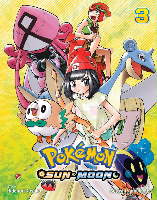 Front Cover - Pokémon: Sun & Moon, Vol. 03 - Pop Weasel
