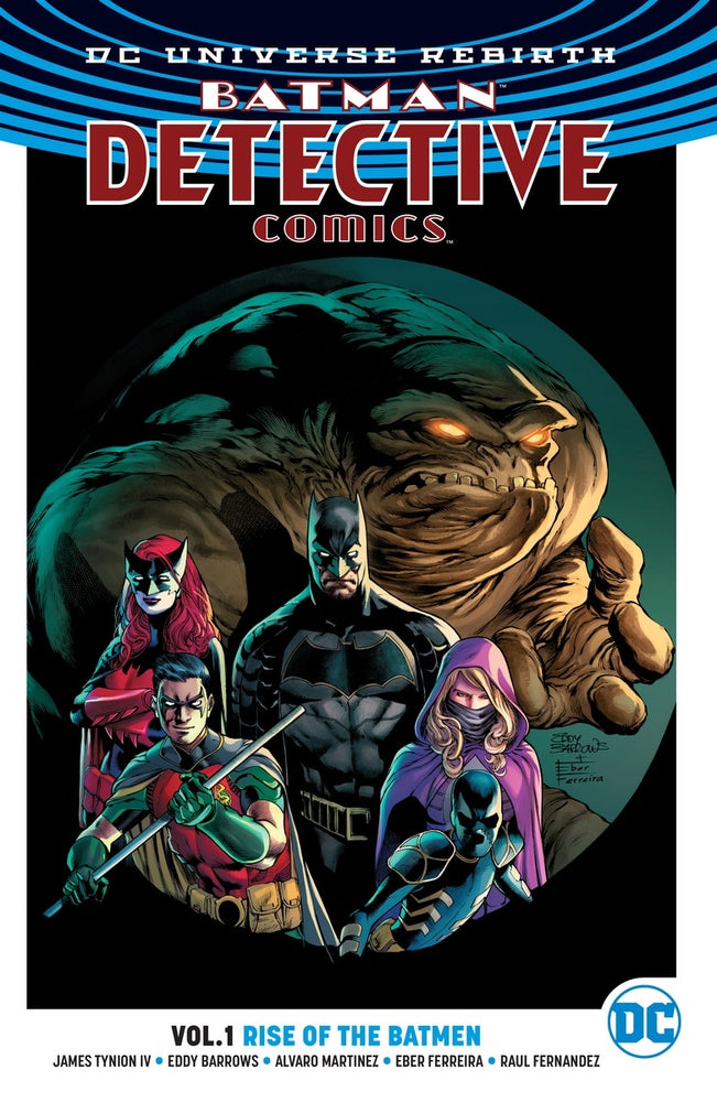 Front Cover Batman Detective Comics Vol. 01 Rise of the Batmen (Rebirth) ISBN 9781401267995 - Graphic Novel - Image - Pop Weasel