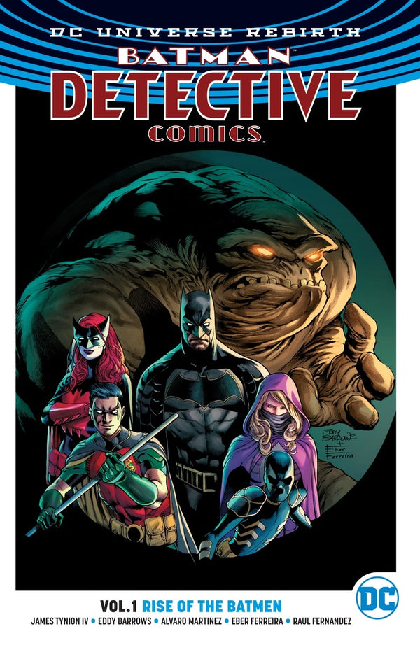 Front Cover Batman Detective Comics Vol. 01 Rise of the Batmen (Rebirth) ISBN 9781401267995
