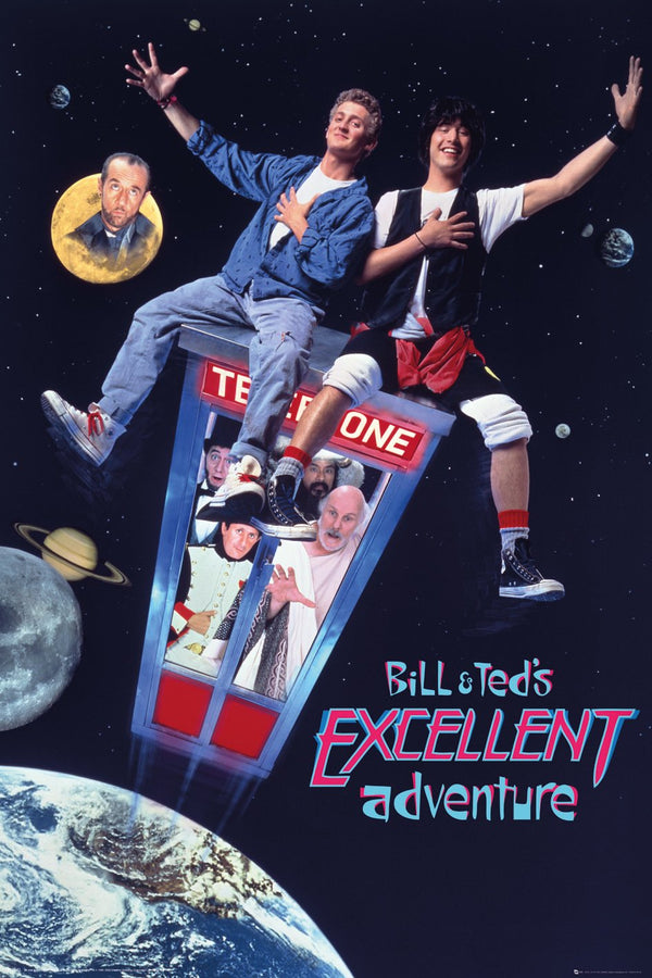 Bill and Ted's Excellent Adventure Poster
