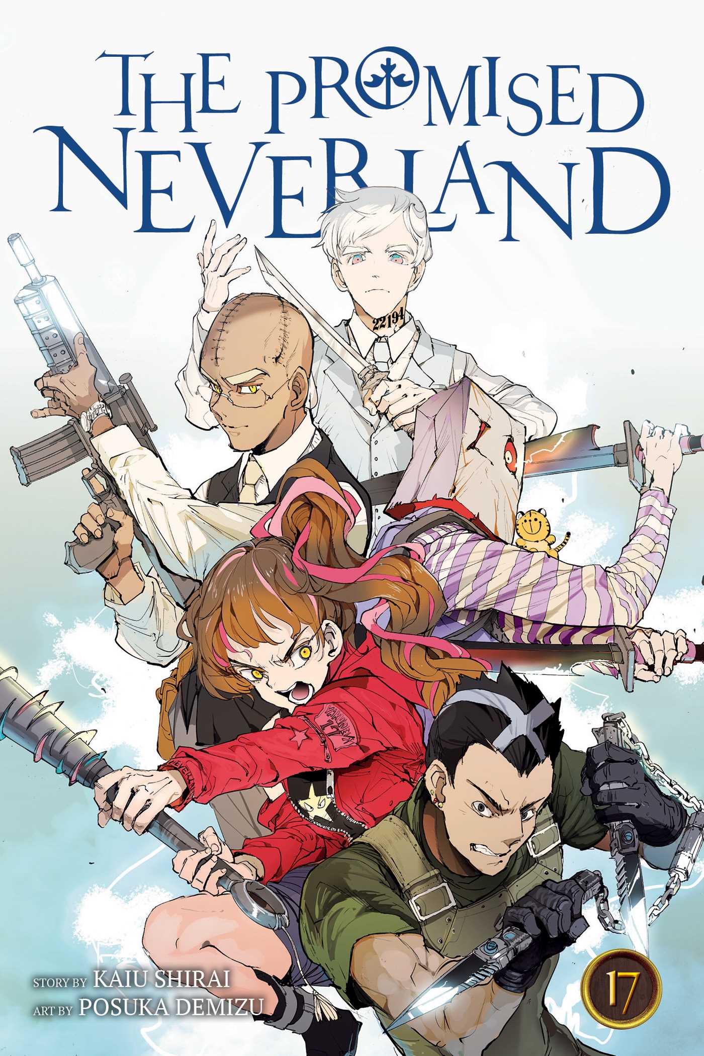 Front Cover - The Promised Neverland, vol 17 - Pop Weasel