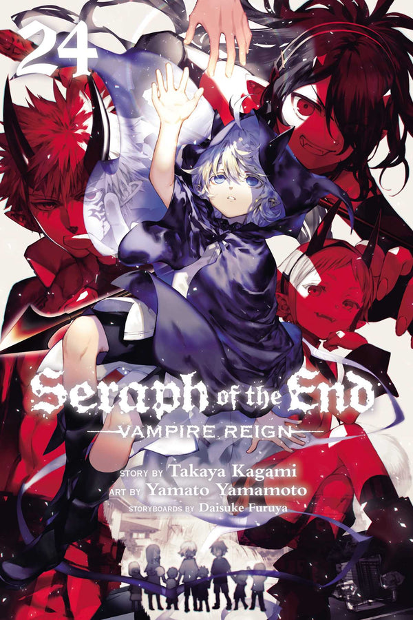 Front Cover Seraph of the End, Vol. 24 Vampire Reign ISBN 9781974729012