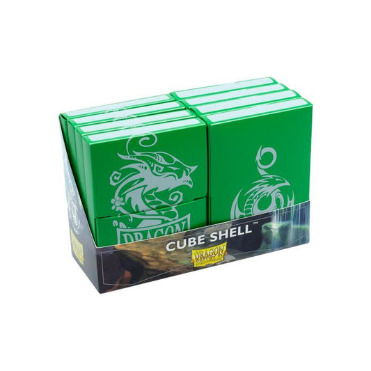 Pop Weasel Image of Deck Box - Dragon Shield - Cube Shell - Green