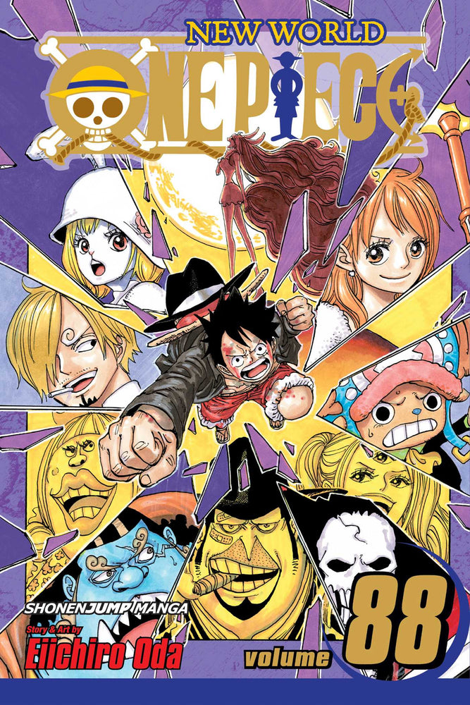 Front Cover One Piece, Vol. 88 ISBN 9781974703784 - Manga - Image - Pop Weasel