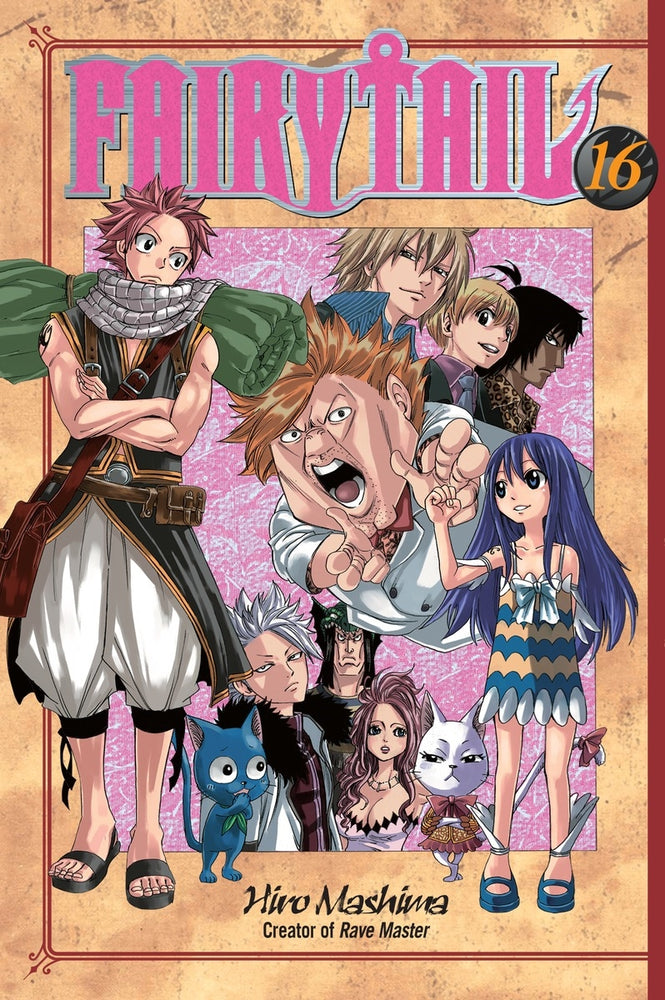 Front Cover Fairy Tail 16 ISBN 9781935429357 - Manga - Image - Pop Weasel