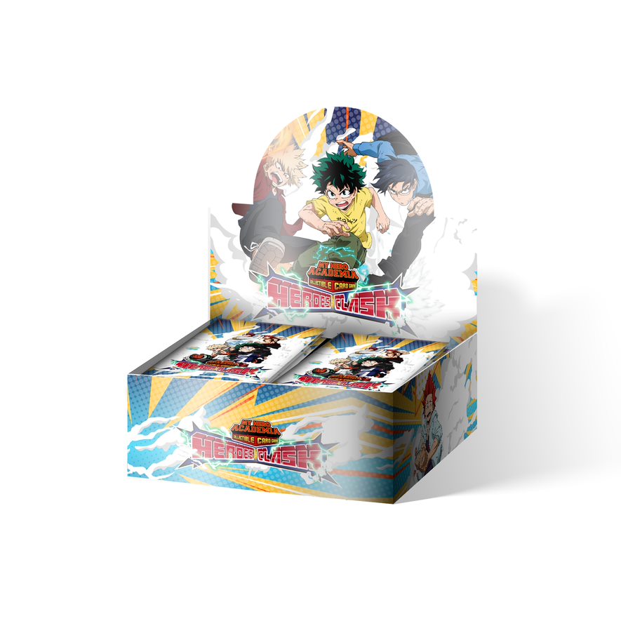 Pop Weasel Image of My Hero Academia Collectible Card Game Wave 3 Booster Display Heroes Clash - CCG - Image - Pop Weasel