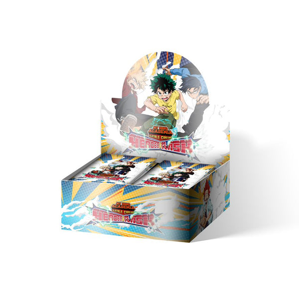 Pop Weasel Image of My Hero Academia Collectible Card Game Wave 3 Booster Display Heroes Clash