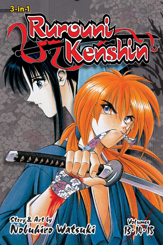 Front Cover - Rurouni Kenshin (3-in-1 Edition), Vol. 05 Includes vols. 13, 14 & 15 - Pop Weasel