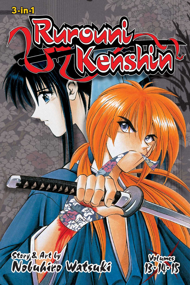 Front Cover - Rurouni Kenshin (3-in-1 Edition), Vol. 05 Includes vols. 13, 14 & 15 - Pop Weasel - Manga - Image - Pop Weasel