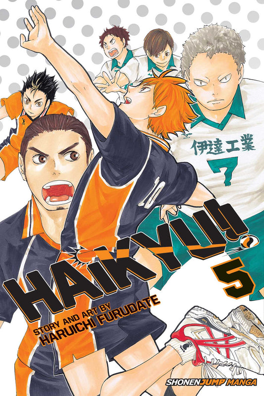 Front Cover - Haikyu!!, Vol. 5 - Pop Weasel