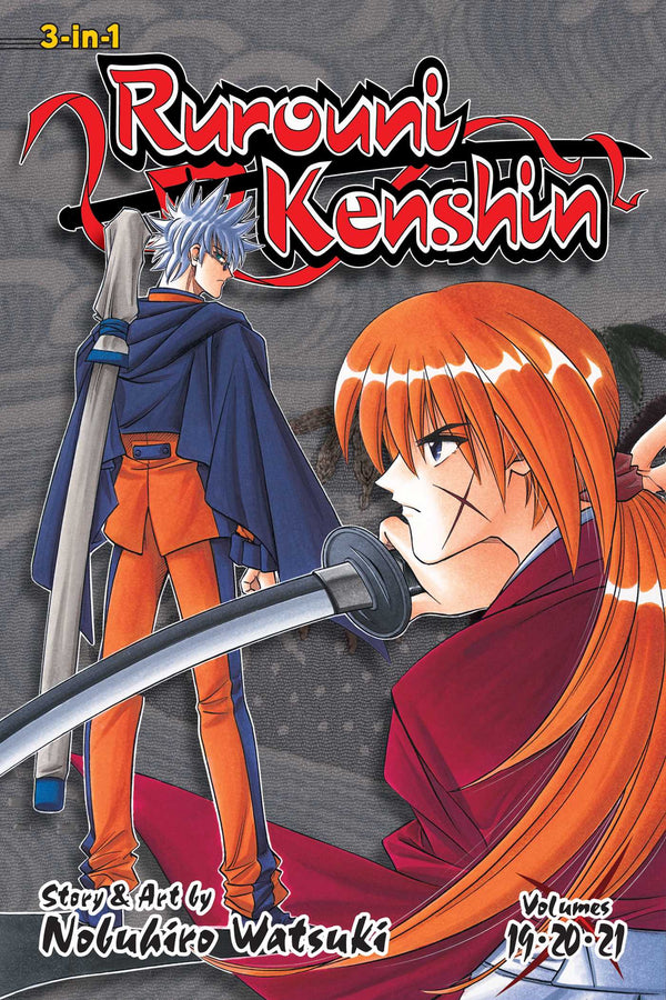 Front Cover - Rurouni Kenshin (3-in-1 Edition), Vol. 07 Includes vols. 19, 20 & 21 - Pop Weasel