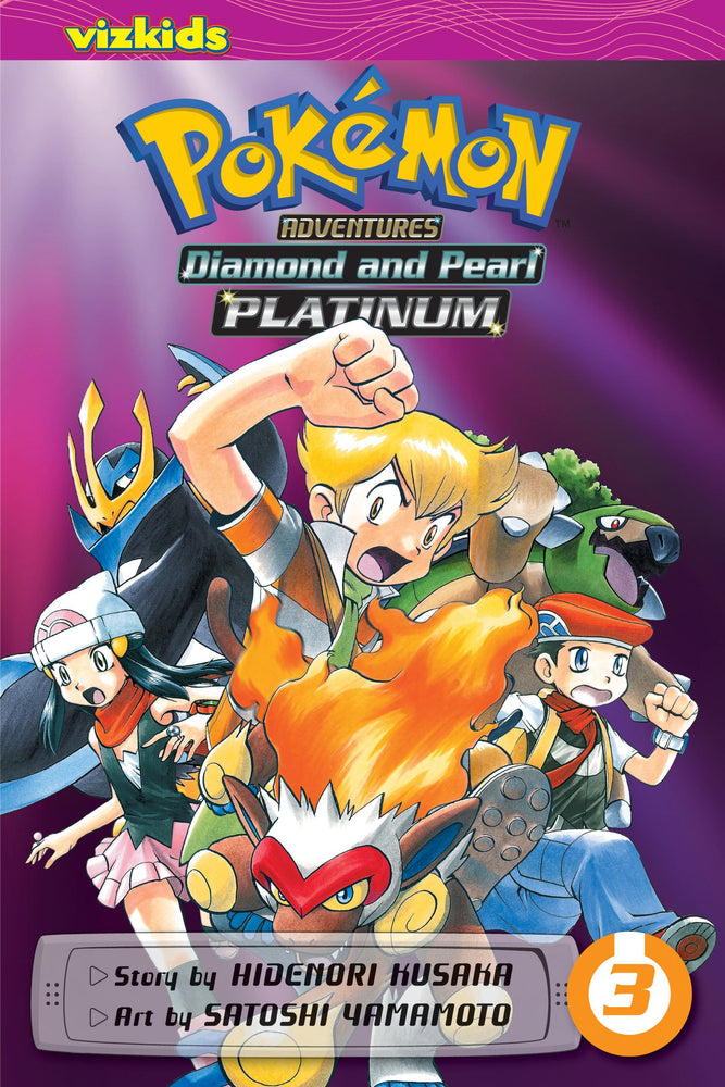 Front Cover - Pokémon Adventures: Diamond and Pearl/Platinum, Vol. 03 - Pop Weasel - Manga - Image - Pop Weasel